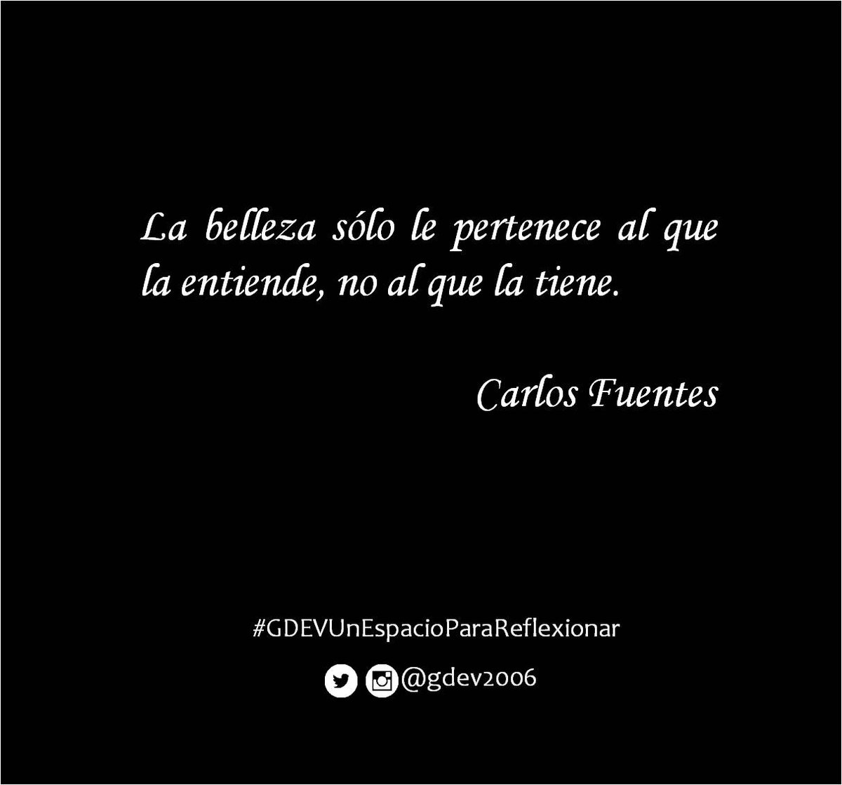 gdev2006's tweet image. #GDEVUnEspacioParaReflexionar