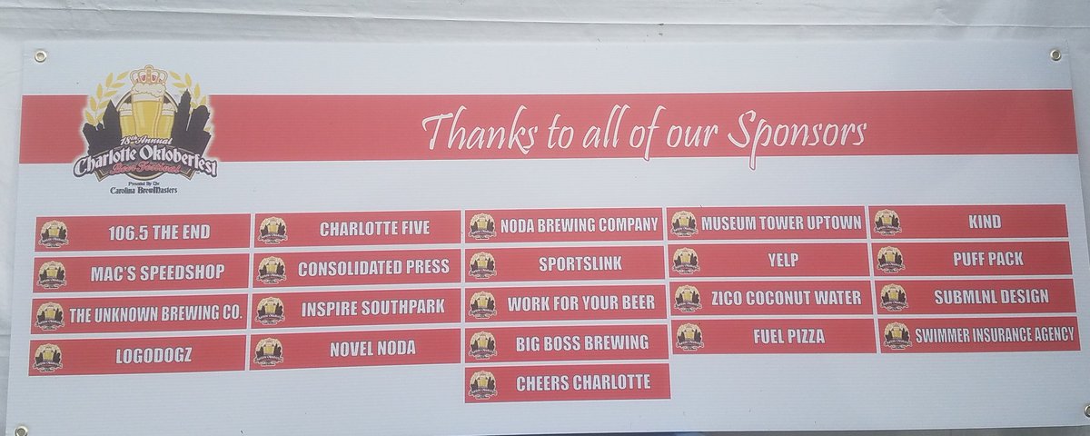 Thanks again to all of our #Sponsors for contributing to #cltoktfst18