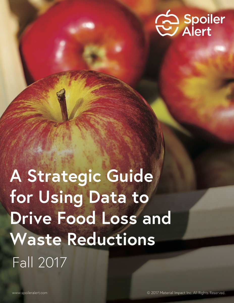NEW eBook! Download our free guide on how to use #data to drive reductions in #foodwaste at large food businesses. info.spoileralert.com/download-strat…
