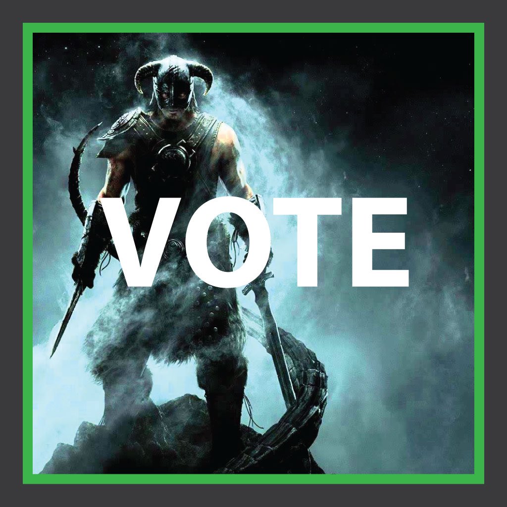 lifeforgestudio's tweet photo. To vote for #ElderScrollsV : #Skyrim like this post #VideoGameDay https://t.co/qRI0hLA0zF