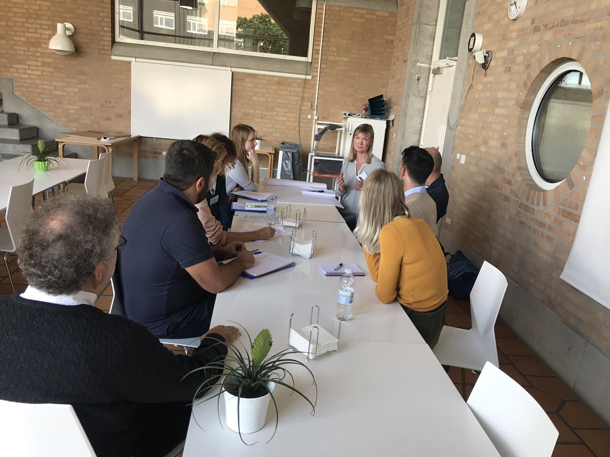 ITHACA_health's tweet photo. Final session of the day: Rotating presentations from Uni. College Absalon, Welfare Tech &amp; @CPHHealthtech #ITHACAlive https://t.co/RYNNlgnewA
