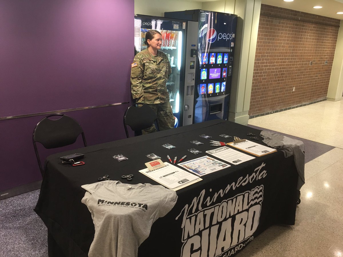 KATORECRUITING's tweet photo. Come see us at the Minnesota State CSU! We have fidget spinners! https://t.co/WAR7aHkLWT