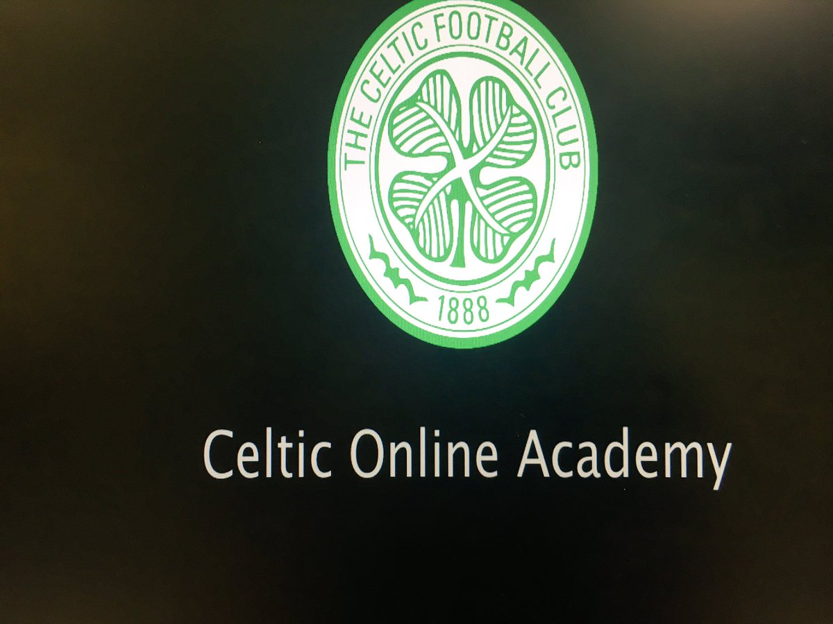 CelticSocAcad's tweet photo. Less than an hour to go until our first ever @celticfc International Coach Education WebEx! 📚 🌎⚽️ (WMcN) #CFCWEBEX https://t.co/WiYCglM7UO