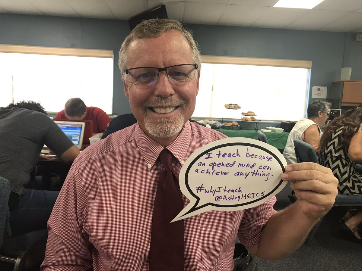 ThomasKAshley's tweet image. I teach because an opened mind can achieve anything. #WhyITeach #PUHSDLearns