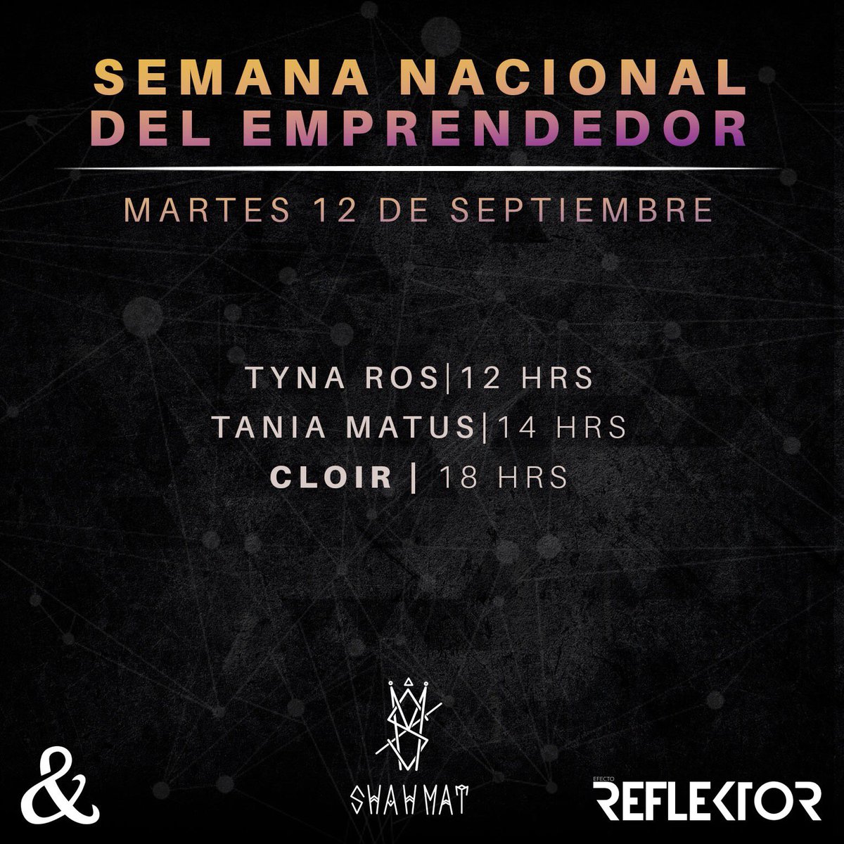 El_Reflektor's tweet photo. HOY en el stand de Desarrollo de Tecnologías Creativas traemos para ti grandes emprendedores creativos #semananacionaldelemprendedor https://t.co/VyOaQH0wM1