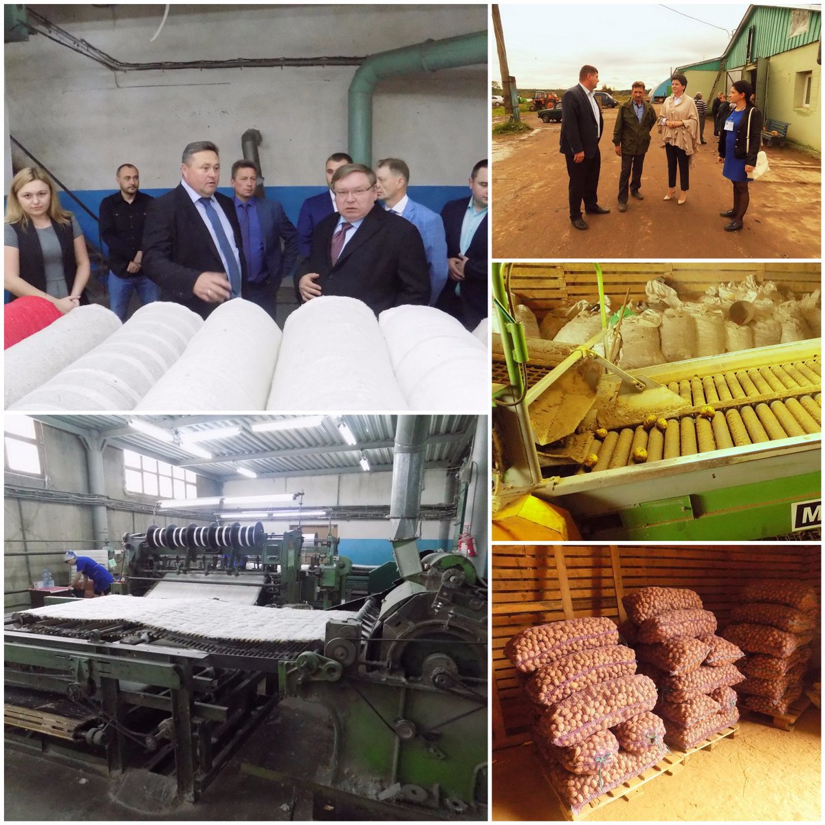 Глава региона и члены правительства посетили промышленные и сельскохозяйственные предприятия Кинешемского района bit.ly/2xuDEQr