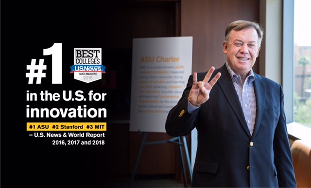 Three-peat complete, <a href="/ASU/">Arizona State University</a>... Tremendous effort by our community &amp; supporters. Thank you! bit.ly/2w5cq2x #innovation