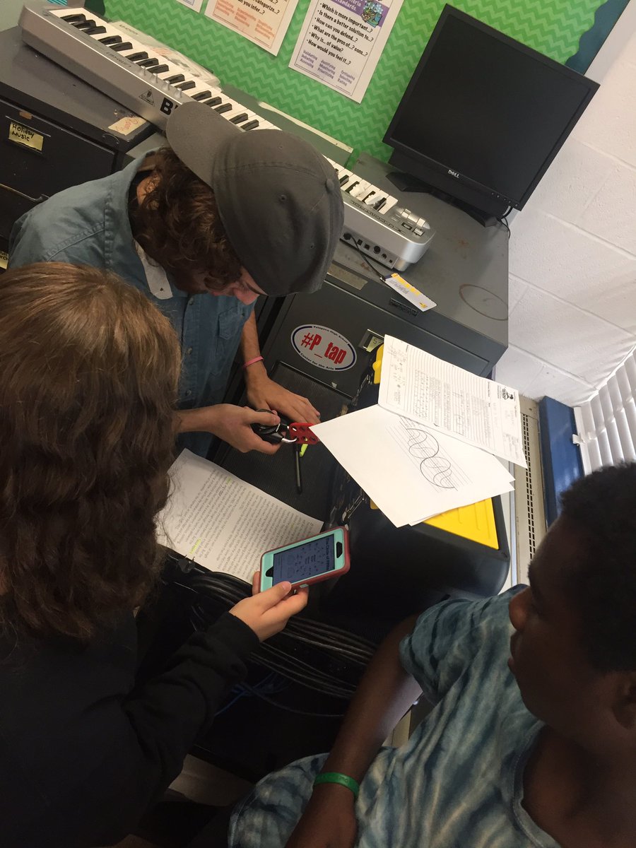 AP Music Theory with <a href="/valadelung/">Valerie Adelung</a>... We made our own <a href="/breakoutEDU/">Breakout EDU</a> box! @BCPSMusic <a href="/PatapscoHSCFA/">Patapsco High School</a>