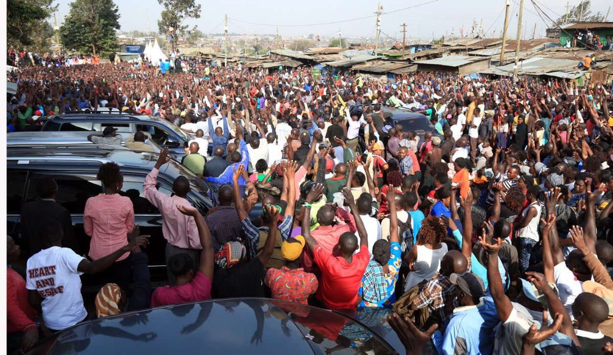TheODMparty's tweet photo. The people have decided! Thank You Nairobi. #NASAInNairobi 

Photo credit: @DennisKavisu https://t.co/1JWOZp7RiB