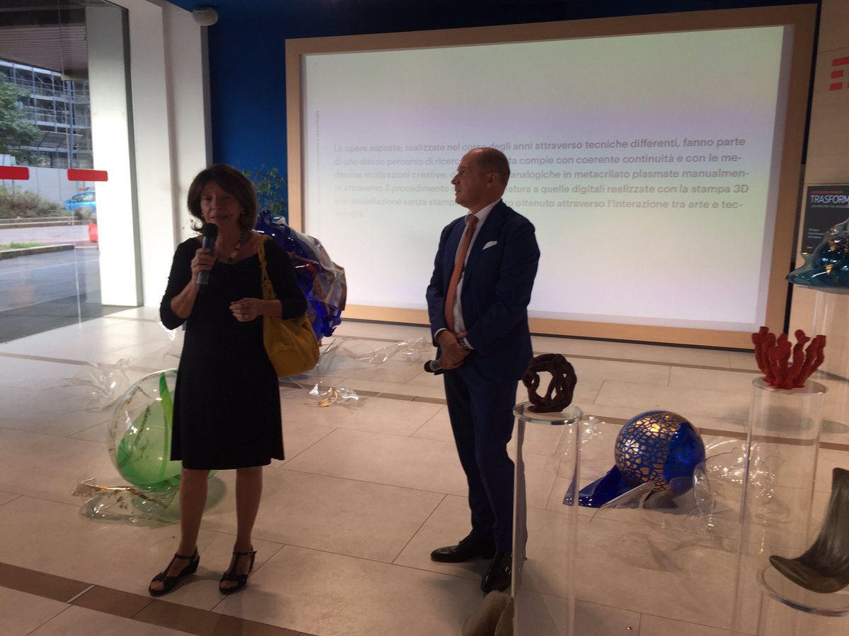 Alessandra Angelini: "lavorare con la #stampante3d #Olivetti mi ha permesso di lavorare con materiali che amo molto" #TRASFORMAZIONE