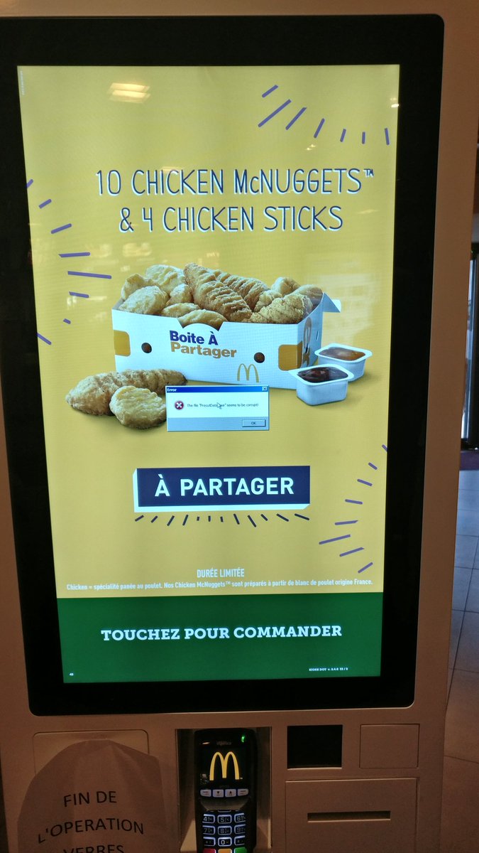 thecybershame's tweet image. Nice Job @McDonalds !