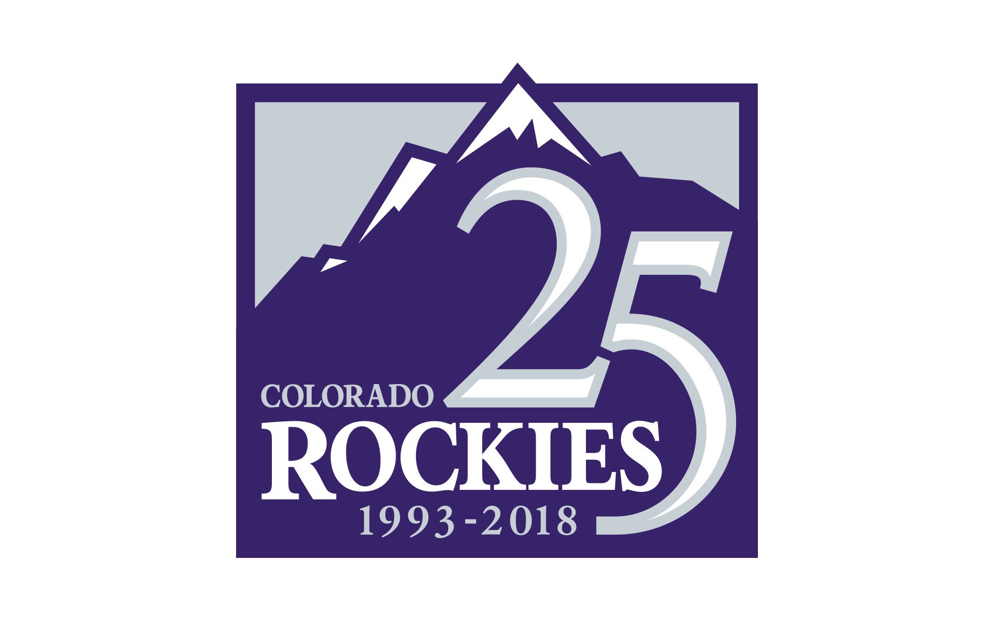 colorado rockies 25th anniversary hat