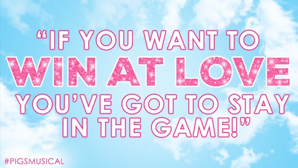 PigsMusical's tweet image. 🎶Don’t wind up in the discard pile.🎶 #TuesdayMotivation