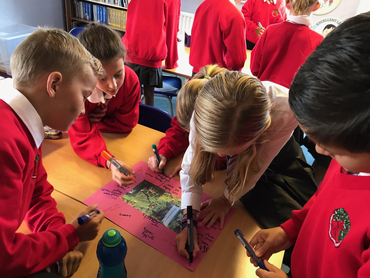 CCJacademy's tweet image. Y5 used the rounders technique to plan setting descriptions based on Journey to the River Sea. Thank you @WallaceIsabella #TalkLessTeaching