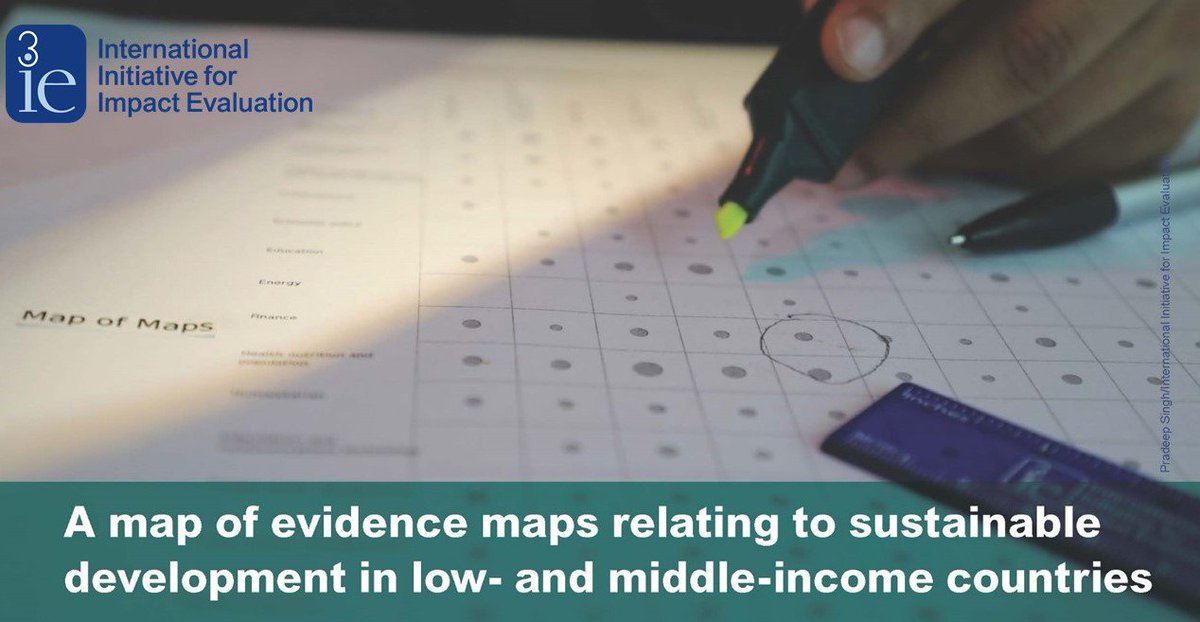 Going to #GESummit17? Register now: Launch of the first ever evidence map of maps in international development- bit.ly/MapofMapsGES