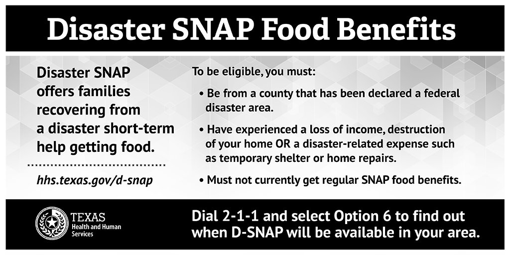 SNAP Food Benefits  Texas Health and Human Services