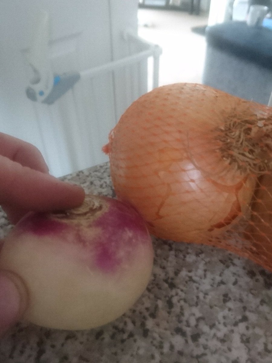 JA52MAW's tweet photo. @asda no turnip too big no turnip too small.... Sept for this little effer,  and youve charged me for it. Bleeding joke https://t.co/vUBQHECkHY