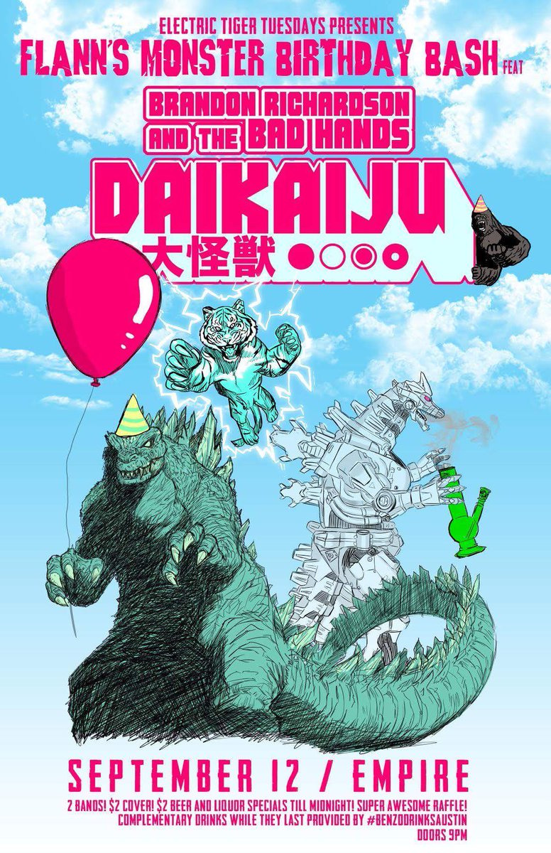 The Surfers bow before the might of Daikaiju