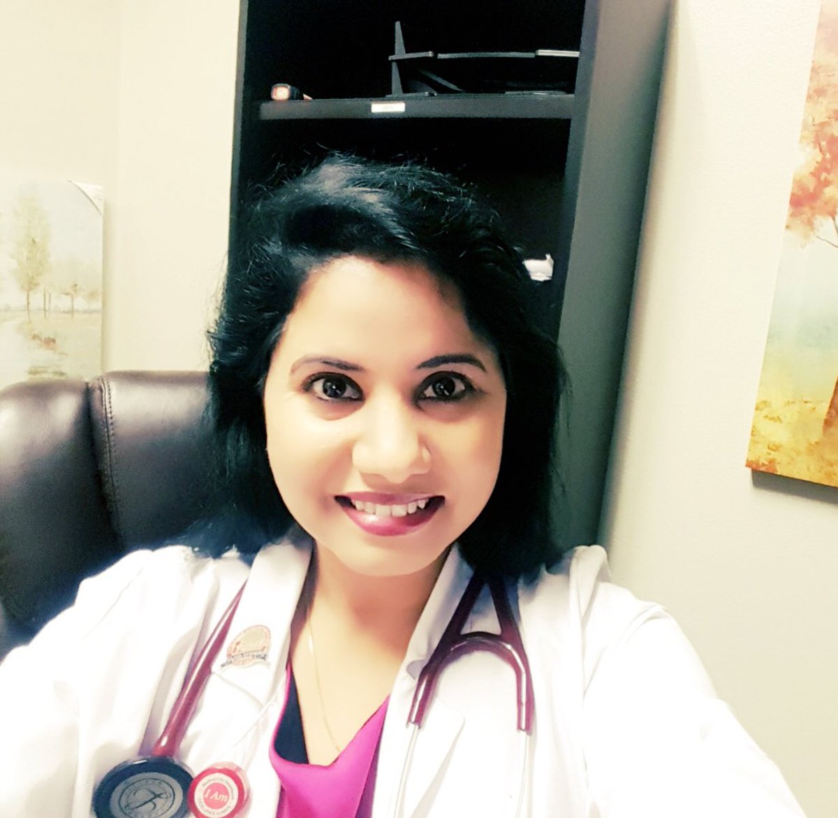 texmed's tweet photo. Meet Dr. Arathi Shah. She's hosting the TMA Facebook page today. Visit https://t.co/XAJgHTBtnb to see her posts. #TMATakeover https://t.co/fWzQOz7MrT
