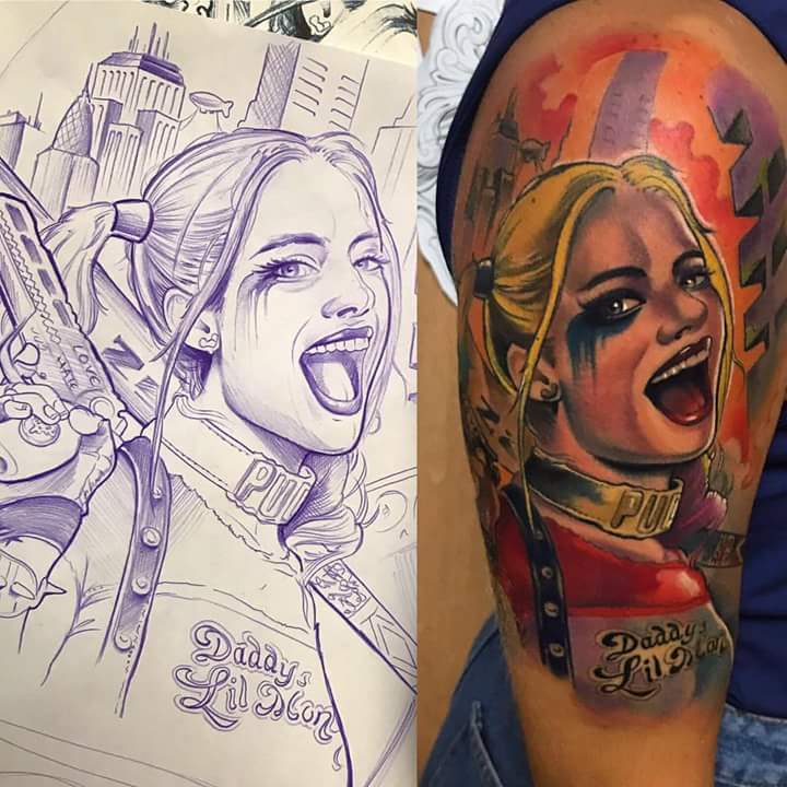 "Harley Quinn para nuestra amiga Rocío, nos encanta #SuicideSquad . #m...