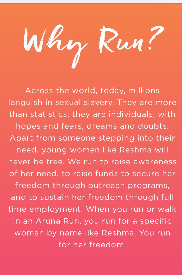 tnnootbaar's tweet photo. #arunaproject #runforherfeeedom https://t.co/OrsZxmE6Iz