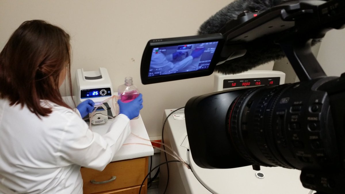 eventonemedia's tweet image. Filming for @JoVEJournal at UAMS today