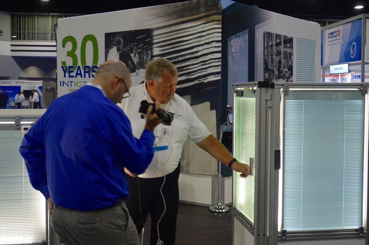Grande interesse per i prodotti ScreenLine presentati nello stand del nostro Licenziatario Intigral a GlassBuild America di Atlanta