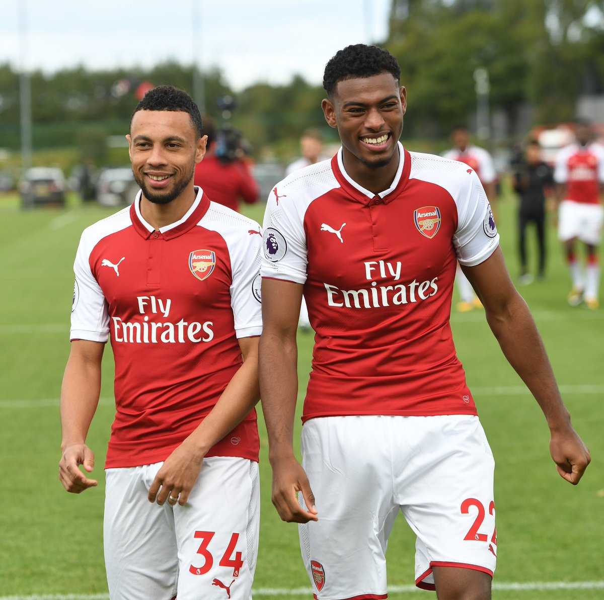 Arsenal's tweet photo. 🇫🇷🇫🇷 https://t.co/SuCGdImuaZ