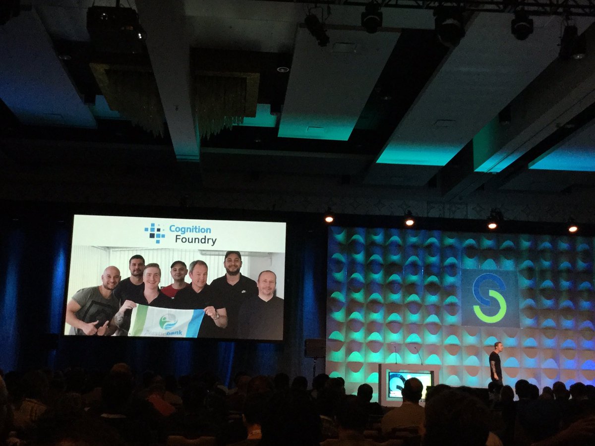 Changing the world. A real world application at the Open Source Summit in LA.  <a href="/PlasticBank/">Plastic Bank</a> <a href="/CognitionFoundr/">Cognition Foundry</a> <a href="/ShaunFrankson/">Shaun Frankson</a> <a href="/RonArgent/">Ron Argent</a>