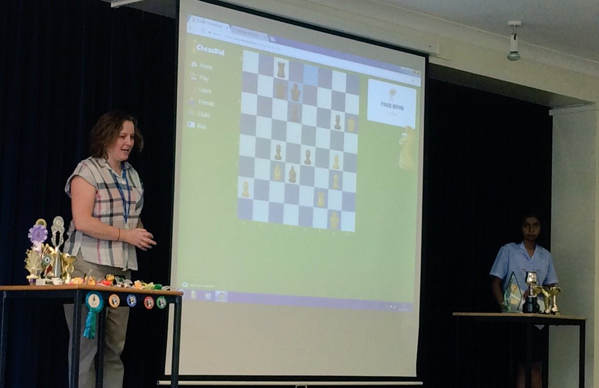 Mrs B-P and R took an assembly to promote the Tormead Chess Clubs. We hope there will be many new members this term.