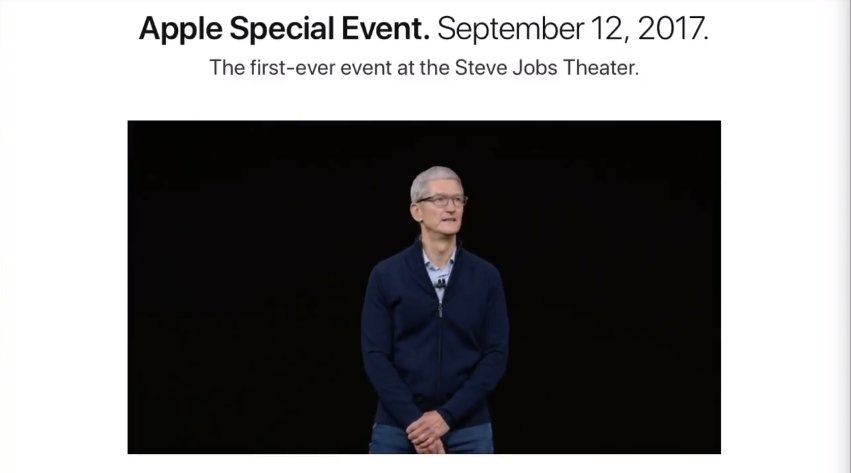 youcanalsoo's tweet photo. #iphone #iphone8 #10yearsofapple #appleproduct #steavjobs #AppleEvent
#AppleSpecialEvent #AppleEvent2017
apple has started special event. https://t.co/lY8hppsFG3