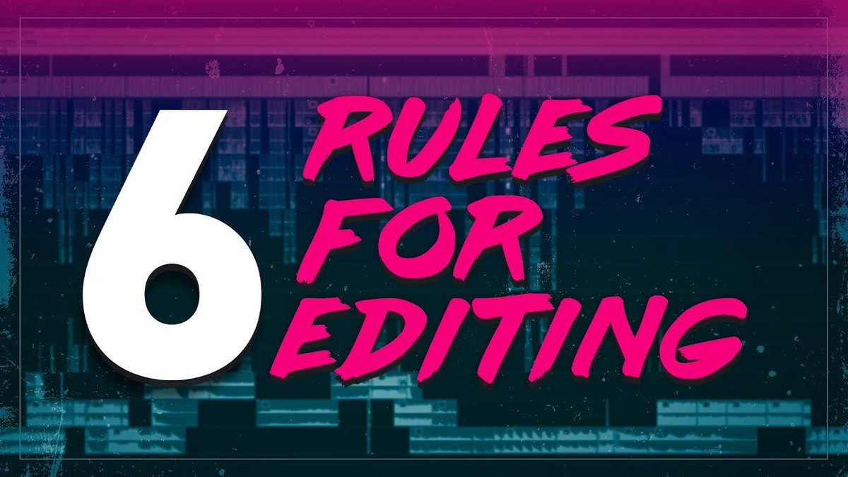 FilterlightHQ's tweet image. 6 Rules for #CinematicEditing #FilmmakingBasics #MoviePostProduction  buff.ly/2jfqeS6