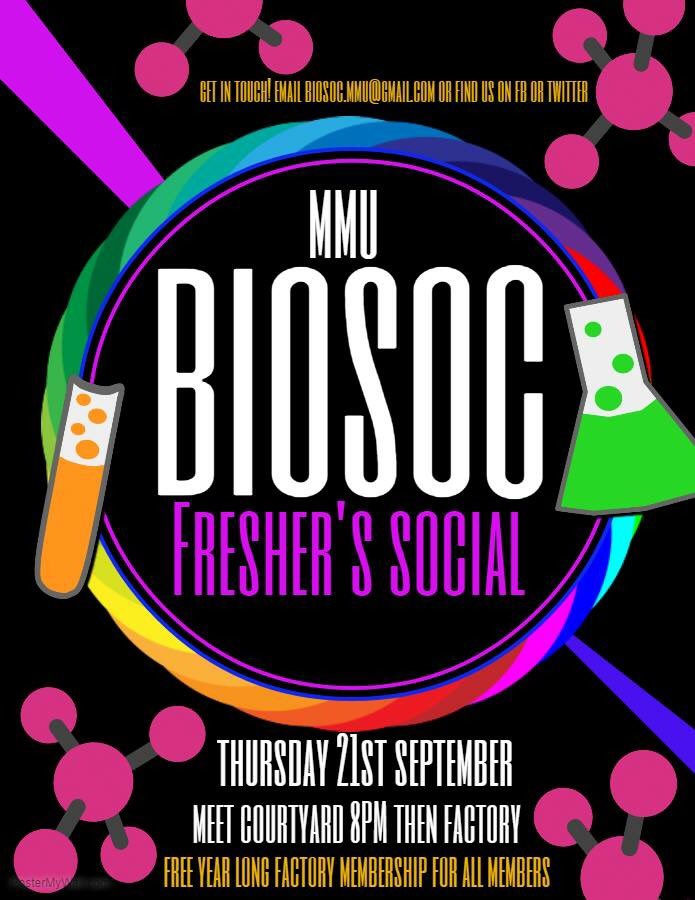 First social of the year this freshers! Factory membership includes discounted entry and queue jump