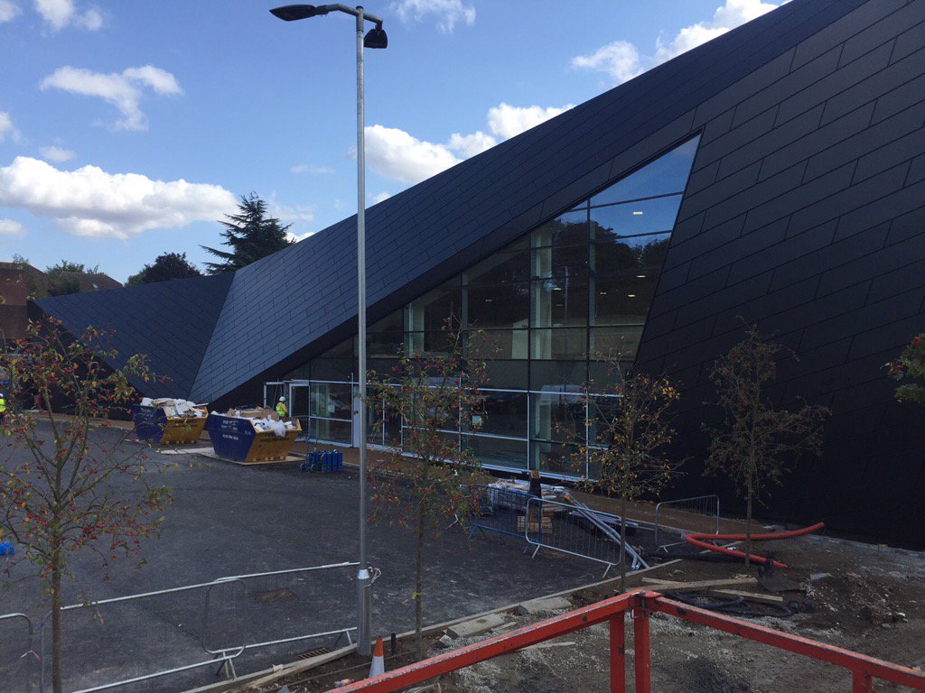 PremoFabs's tweet photo. Battle of Britain bunker in Uxbridge taking shape, Literally @PremoFabs @FKGroupUK https://t.co/5OgylcLLSu