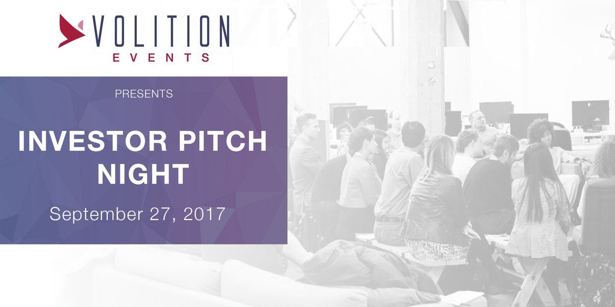 thisisvolition's tweet photo. Join us Sept 27 for an investor-based pitch event, as part of @vanstartupweek 
Apply to pitch/register to watch: https://t.co/FI3oLApghV https://t.co/b8bodky0GO