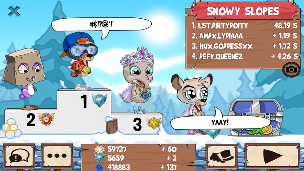 odelisandwich's tweet photo. Get on my level, son! #funrun2 #Lydiaaa #Goddessxx #QueenEZ https://t.co/VTbI49GH7d