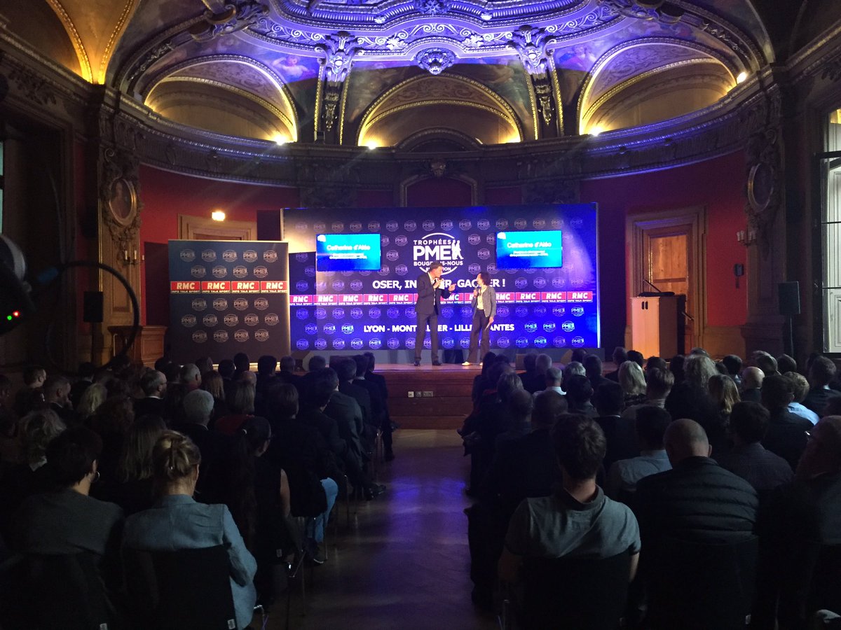 Nous y sommes ! Apres 4 mois de travail, et 1300 dossiers ! @rmc #1erconcoursdespmedefrance #TropheespmeRMC <a href="/michelpicot/">Michel Picot</a>