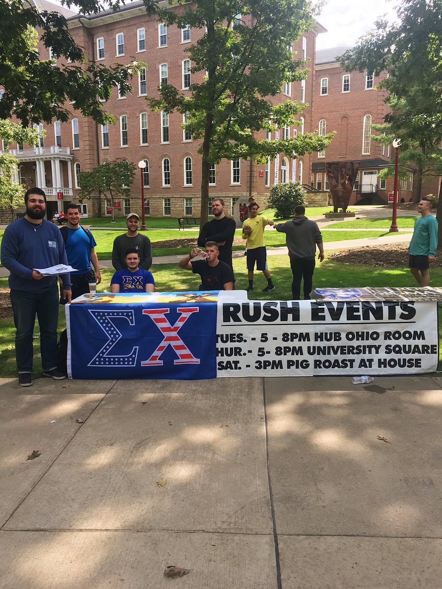 Join the brothers of Sigma Chi tonight for our first rush event in the Hub Ohio Room from 5-8 pm! #RushΣΧ #InHoc