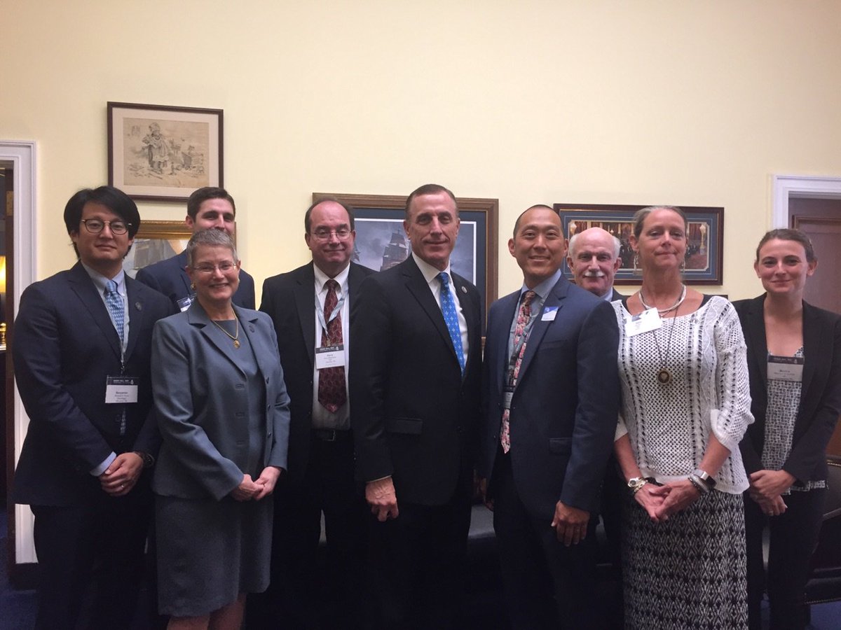 ASAMorg's tweet photo. @RepTimMurphy had a long, thoughtful discussion with Pennsylvania ASAM members on supporting behavioral health & addiction care #ASAMHillDay https://t.co/cp8f5H1J7o