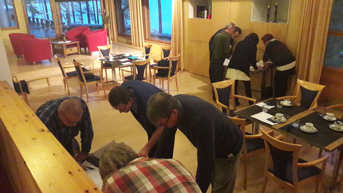 Rajan tuntumassa Kuhmossa #turvallisuuskahvila Upeat maisemat kahvilan ikkunasta
