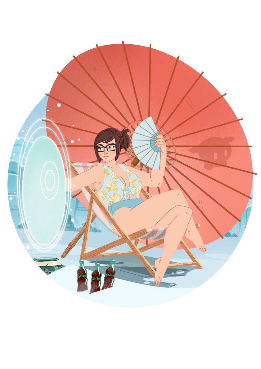 HeyAndyBennett's tweet photo. Say goodbye to summer @PlayOverwatch style. https://t.co/nrW5E14t7D