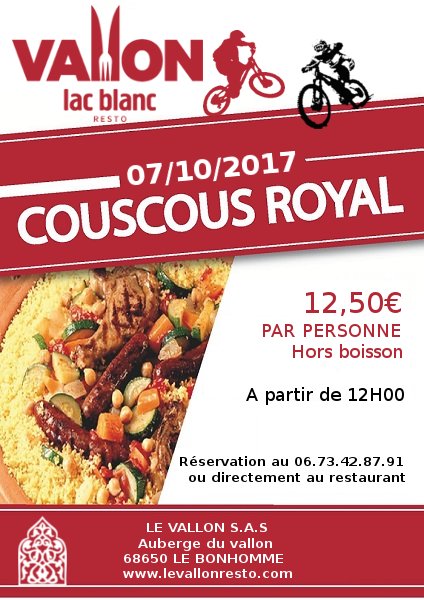 zafihanta's tweet photo. #couscousroyal samedi 07 octobre au vallon à partir 12h00. Réservation vivement conseillé. https://t.co/e2LccaWdtf