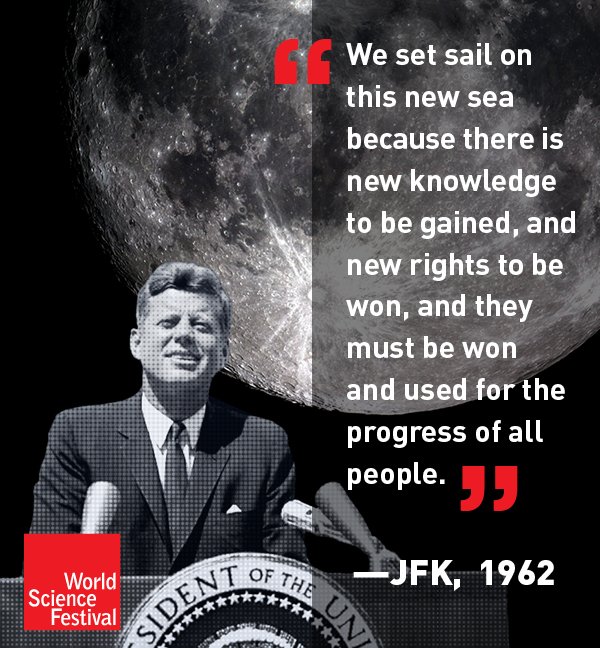 Brian Greene on X: ""We choose to go to the moon."--John F. Kennedy, OTD  1962. https://t.co/kdWHFqdLJ4" / X