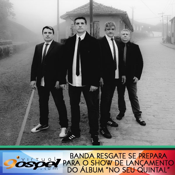 Banda Resgate se prepara para o show de lançamento do Álbum “No Seu Quintal”. Leia mais em bit.ly/2vSoqQF <a href="/bandaresgate/">Banda Resgate</a> <a href="/AmplitudeA/">Amplitude A</a>