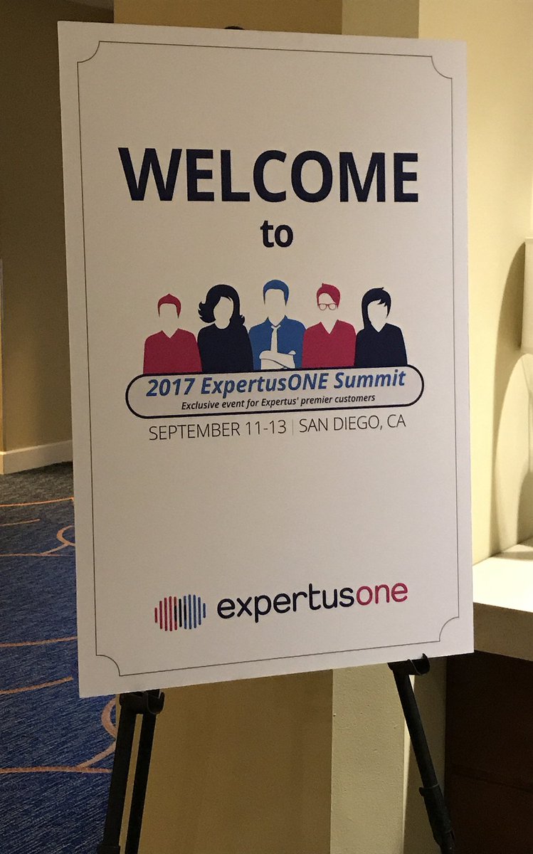 ExpertusONE's tweet photo. A big welcome to our customers @ #ExpertusONE Summit! This year's user conference features a stellar line-up! #ExpertusSummit17 #LMS https://t.co/EIOePiSmOU