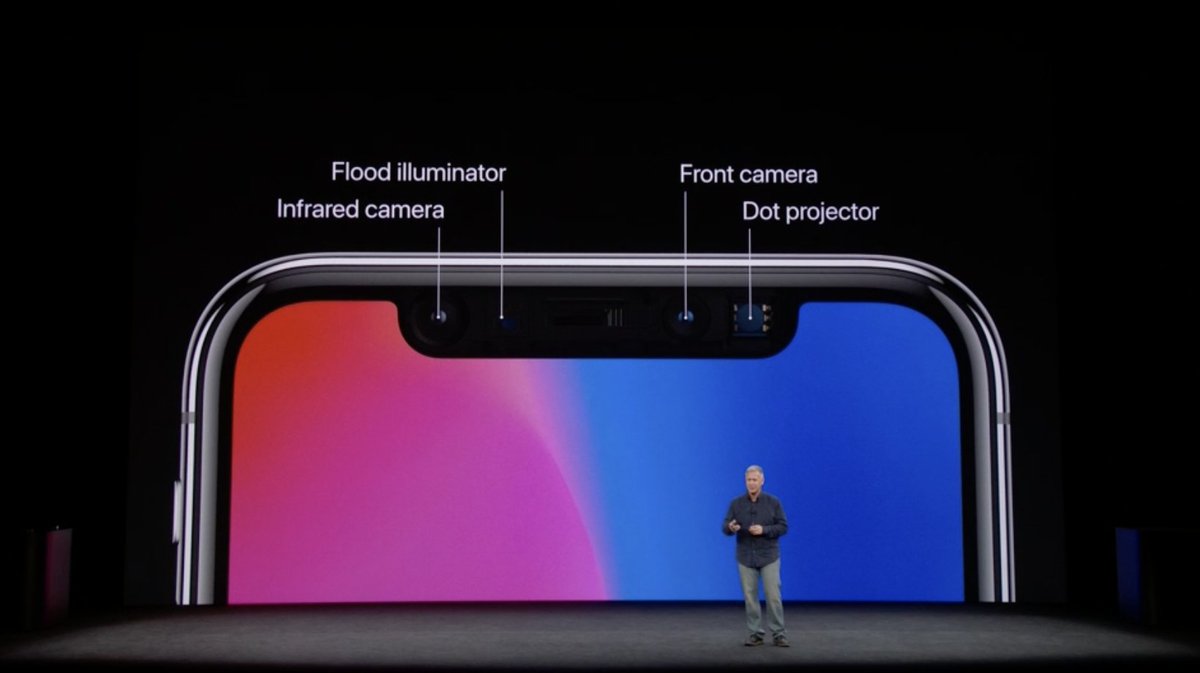 TechishHQ's tweet image. So disappointed they're calling it the iPhone 10 and not the iPhone X - talking about facial recognition tech - called FACE ID #AppleEvent