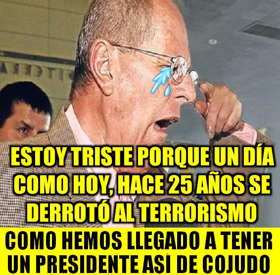 MEMEOPERU's tweet photo. Por los santos y sagrados #Tronchos PPK esta triste por derrotamos al terrorismo. Que estaremos pagando, carajo!!!! https://t.co/qKfWhMGjwO