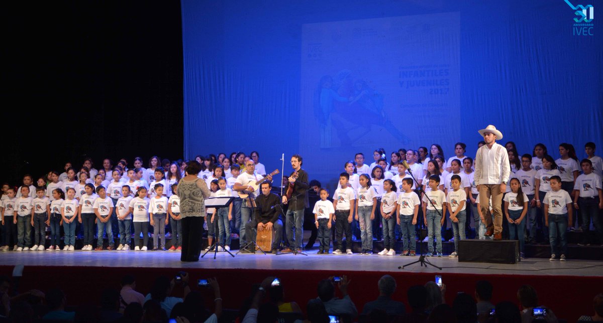 Da clic bit.ly/2xXKkm para ver un poco de lo sucedido en el Encuentro Estatal de Coros Infantiles y Juveniles #Veracruz del #IVEC