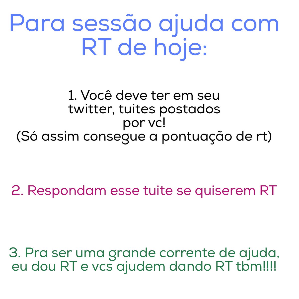 BORA BETAS!!!! AJUDAR QUEM PRECISA! SE VC PRECISA DE RT, VEM COM A GENTE! ✌🏼♥️