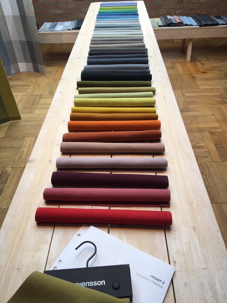 SvenssonUK's tweet photo. Rainbow colour #autumn2017 #svenssontextiles #svenssoninteriortextiles #textiles #front2 https://t.co/BCyuyMgEiz